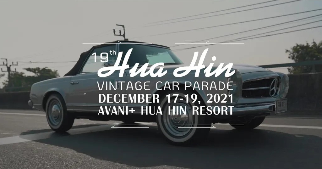 19th Hua Hin Vintage Car Parade